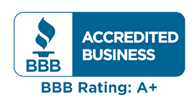 A+ Rating with Better Business Bureau